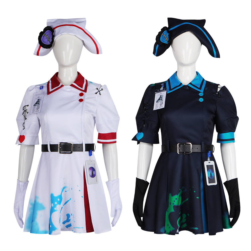 エッグパーティーコスプレ衣装ナースシーサーゲームコスプレ制服コスプレハロウィンステージ衣装