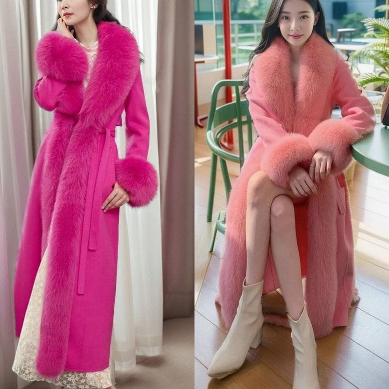 2024冬新品 欧美風 ファー ロングコート 人工フリース ステッチ ぬいぐるみ ボア 華やか暖かい 保温 レディース コート アウター ジャケット メガ割