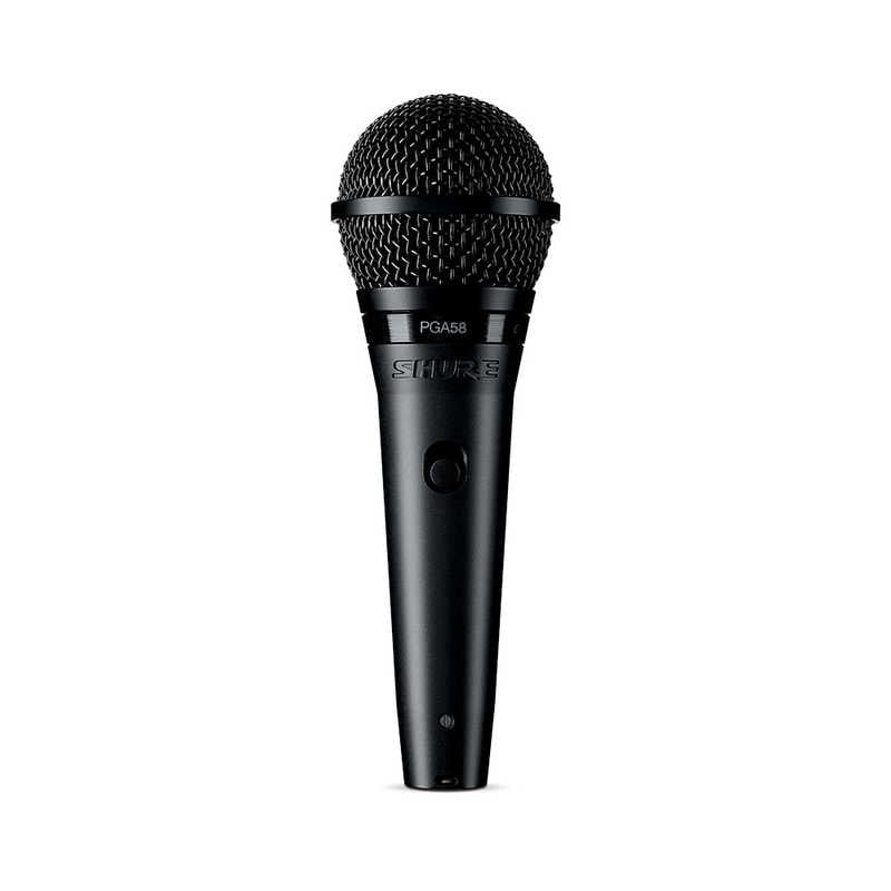 SHURE　ボーカル用カーディオイド・ダイナミックマイクロホン(XLRケーブル付き)　PGA58-XLR-J