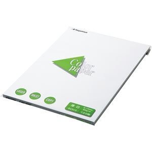 （まとめ） 長門屋商店 Color Paper B4 厚口 白 ナ-2301 1冊（100枚） 5セット