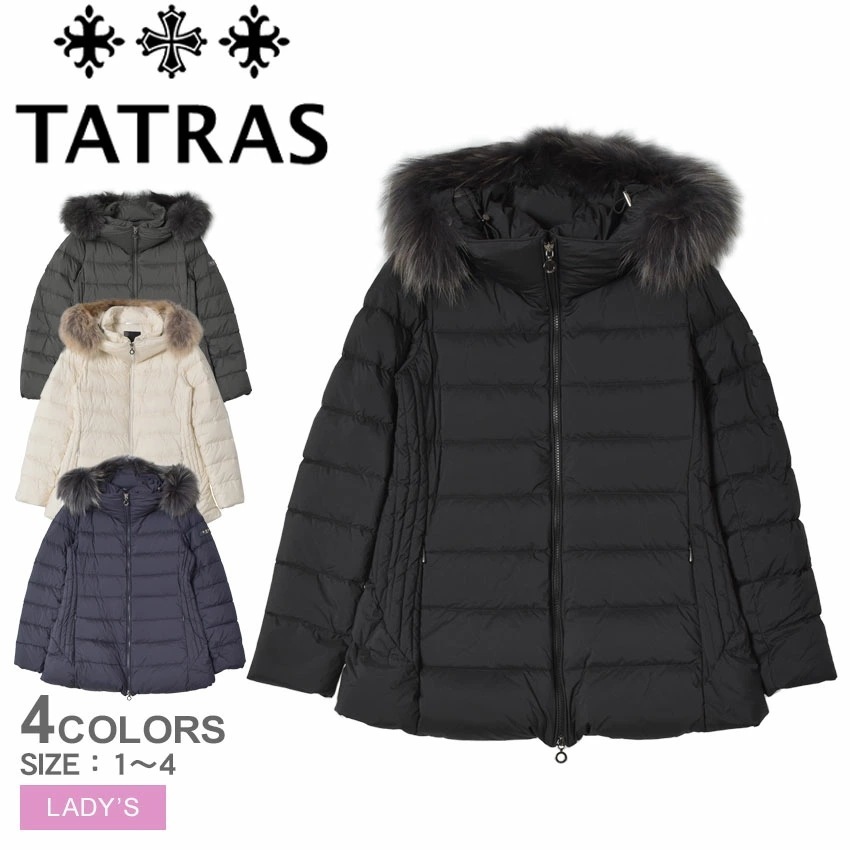 オルサバ LTAT24A4009-D レディース アウター ダウン フェザー ファー ブランド おしゃれ ミドル丈 シンプル きれいめ カジュアル 上品 高級感 上着 防寒 通勤 通学 旅行