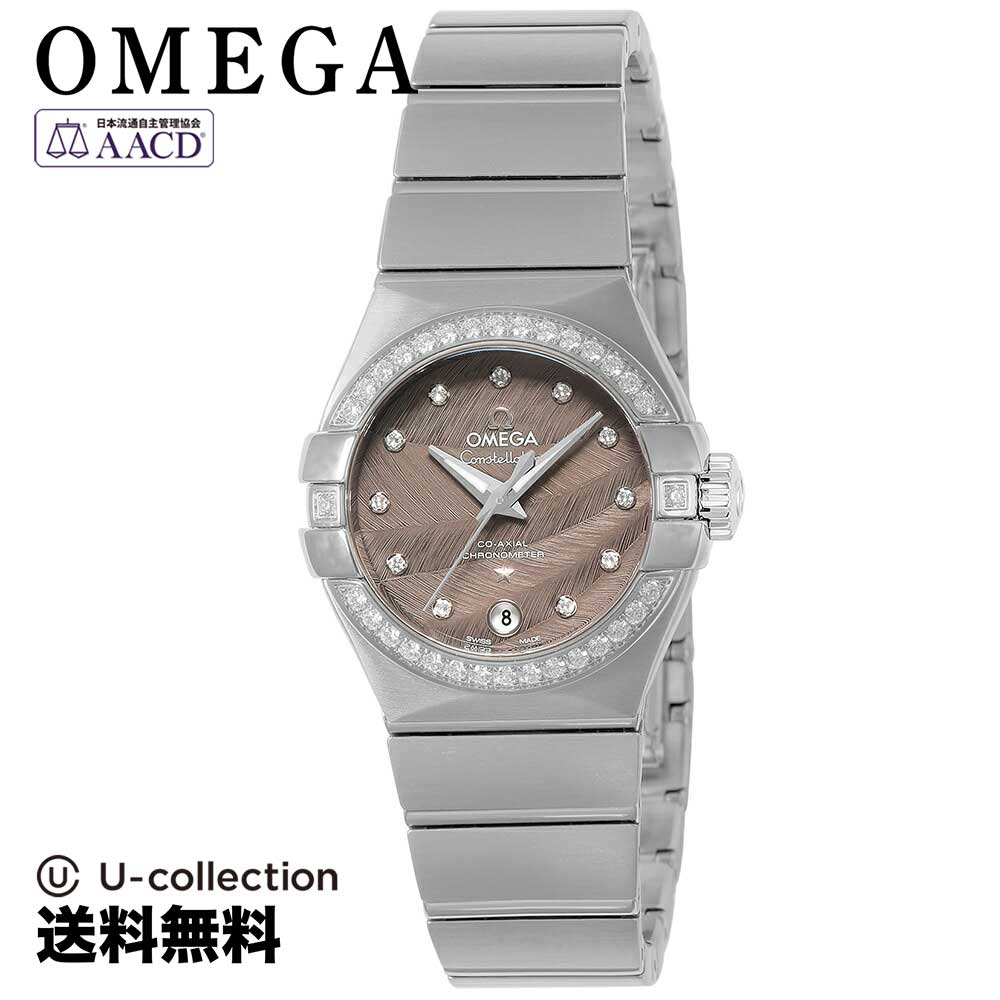 【腕時計】 OMEGA(オメガ) Constellation / コンステレーション レディース グレー コーアクシャル自動巻 123.15.27.20.56.001 時計 ブランド
