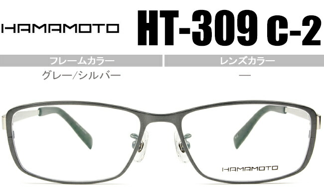 HT-309 c.2 ht6 グレー/シルバー メガネ 眼鏡 12,705円
