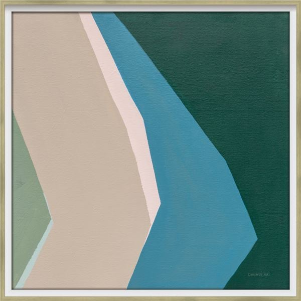 ユーパワー アブストラクトコレクション Gel加工 アートフレーム ダンフイ/ナイ「プリズマティク」