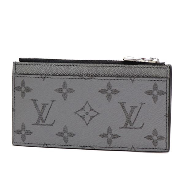 Louis Vuittonギフトラッピング無料 コインケース メンズ Wallet 財布 コインカードホルダー シルバー M30839