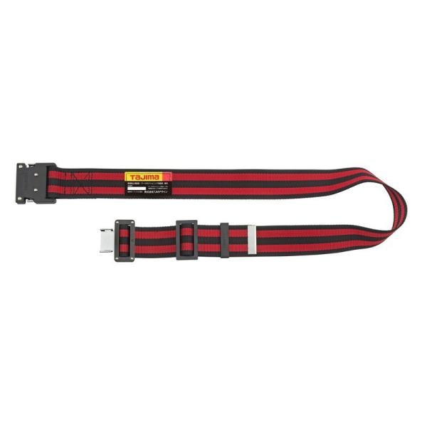 タジマ 胴ベルト L ボーダー赤 BWL145－BRE ワークサポート 保護具 胴ベルト