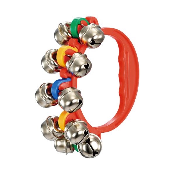 （まとめ） ハンドベル/鈴 赤 ZHB-10S （x10セット）