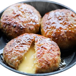 チーズインハンバーグ メガ盛り 1kg (100g10枚) 冷凍 惣菜 お弁当 あす楽 業務用