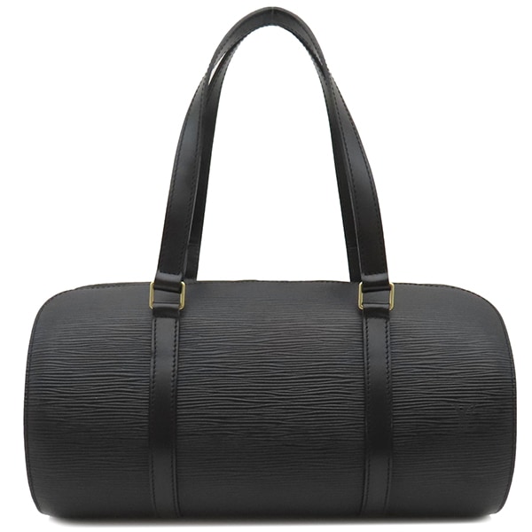 ルイヴィトン LOUIS VUITTON ハンドバッグ スフロ エピレザー ノワール ゴールド金具 黒 ミニボストン M52222 AR0928【中古】