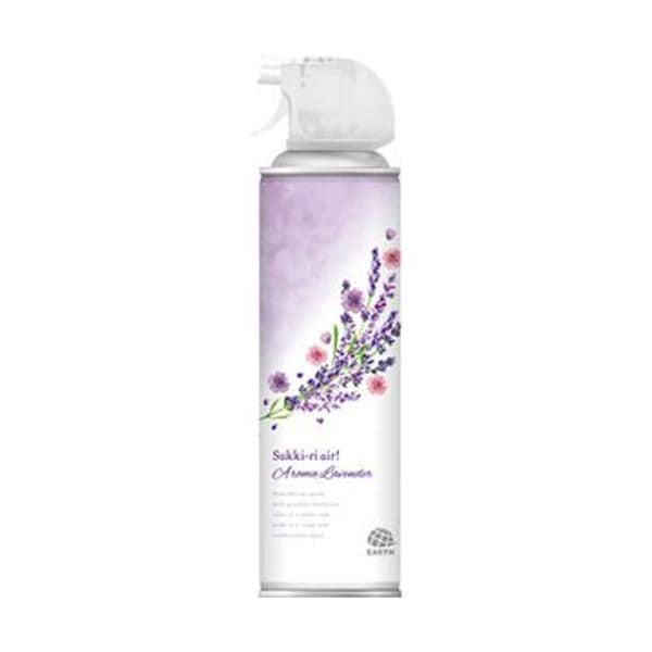 （まとめ）アース製薬 トイレのスッキーリエア！アロマラベンダー 350ml 1セット（3本）10セット