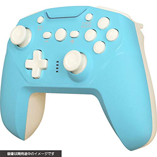 【連射/背面ボタン搭載 】CYBER ・ ジャイロコントローラー 無線タイプ ( SWITCH 用) ライトブルー × クリーム - Switch 5,355円