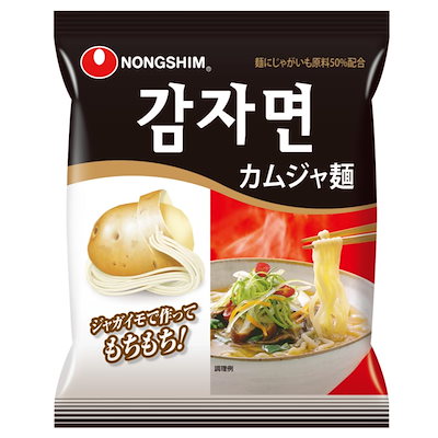 他サイト： 農心 カムジャ麺(袋) 100gｘ20個の商品画像