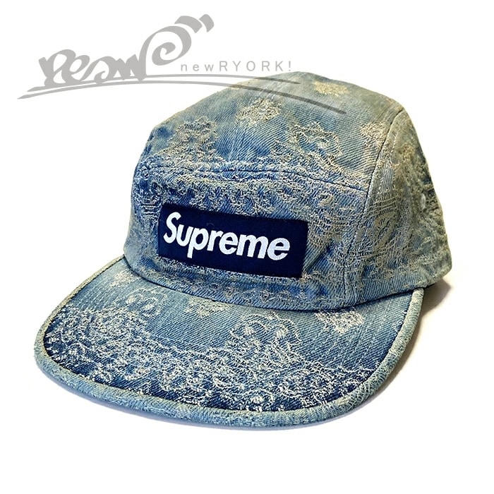 バンダナジャカードデニムキャンプキャップ SS25H86