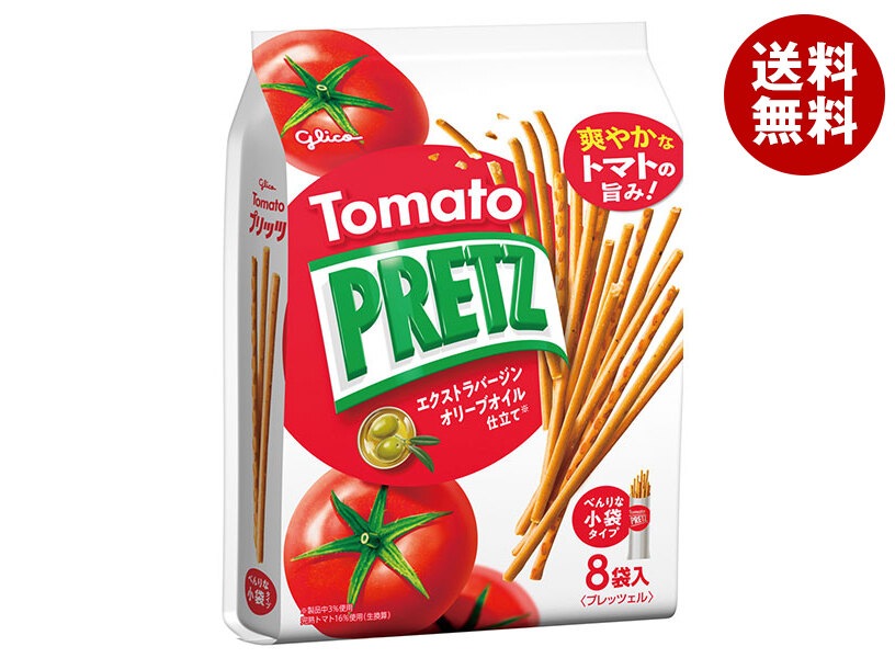 江崎グリコ トマトプリッツ 110g×6袋入×(2ケース)