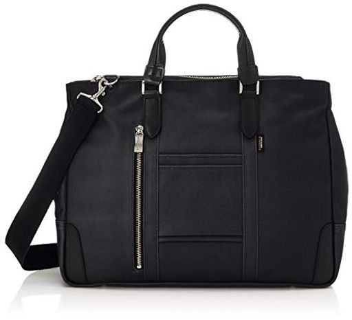 【日本製】ビジネスバッグ 撥水加工 A4サイズ収納可 21598 ブラック