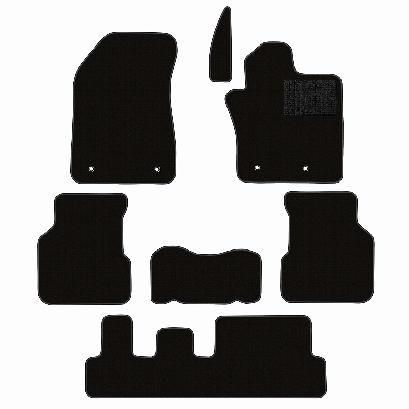 クライスラー ジープ コマンダー H620 フロアマット [16色から選択]