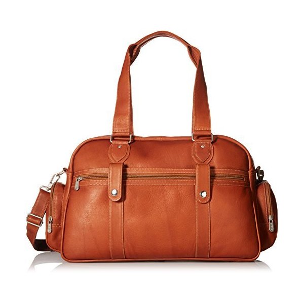 Piel Leather Adventurer Carry-on Satchel， Saddle， One Size 並行輸入品