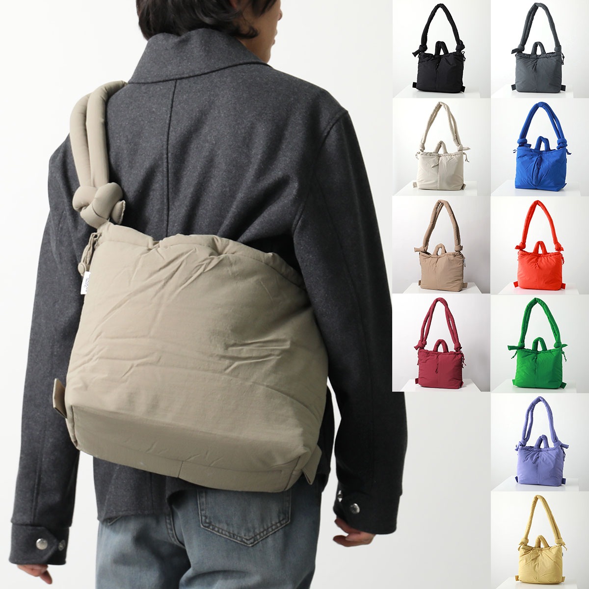 OLEND オレンド ショルダーバッグ ONA SOFT BAG オナ ソフトバッグ メンズ ハンドバッグ バックパック リュック 3WAY 撥水 軽量 鞄 カラー11色