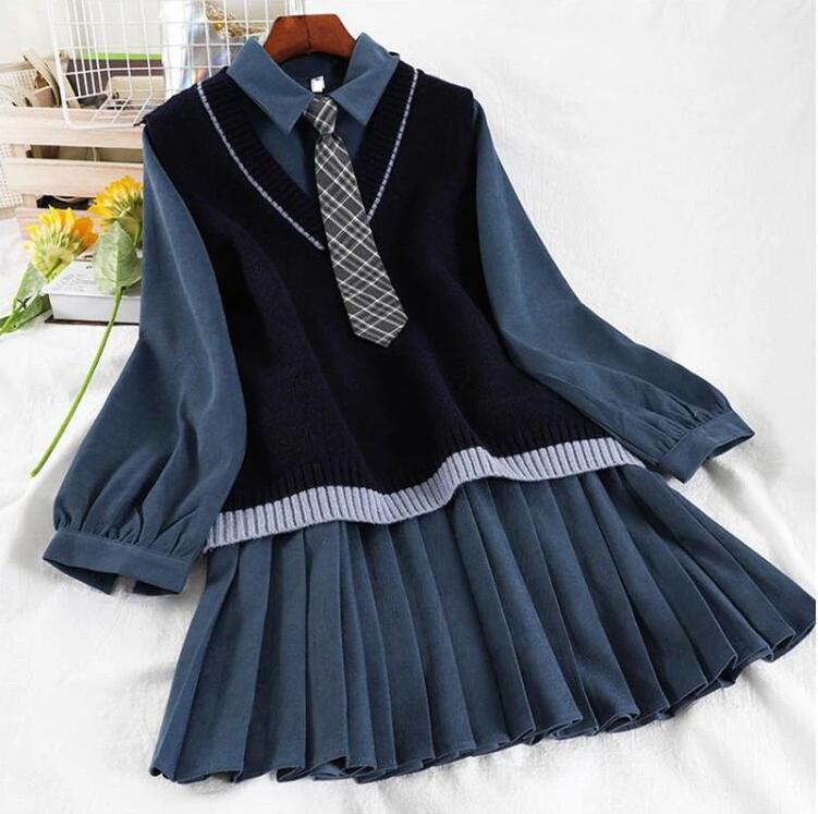 JK プリーツスカート卒業式 ジャケット3点セット5色 制服 涼しく楽ちんセットアップセットアップ制服学院風水手着上下セット学院の風スカート スカー