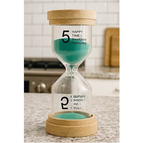 カラー砂時計タイマー5分1校サウナチムジルルーム屋内インテリア小道具装飾
