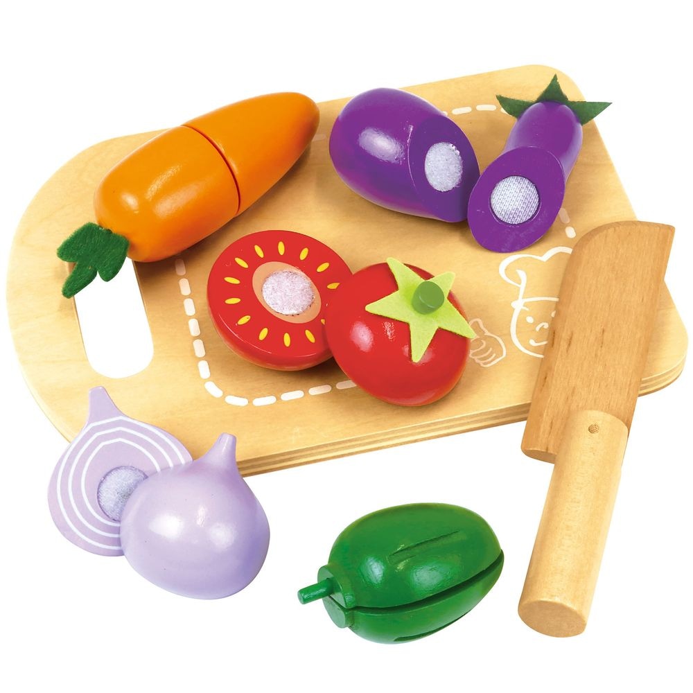 （まとめ買い）木製おままごとセット やさい 6752 [x3セット]