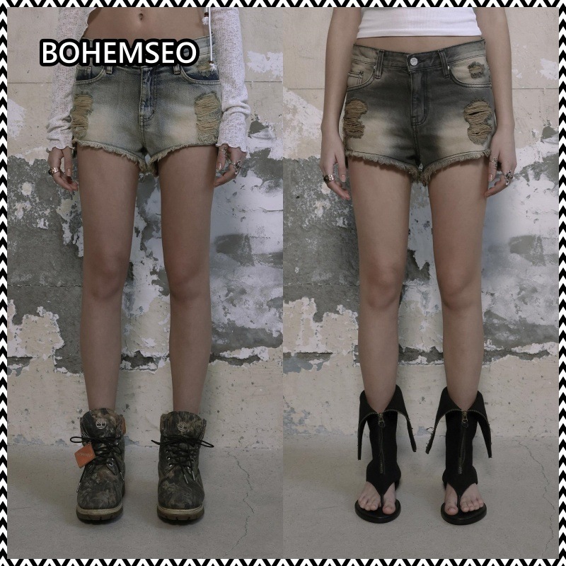 ★正規品★ 【theairtown】 ostrich fur shorts Amazon.com: FURINFASHION WDO7 Sexy Denim Shorts For Women