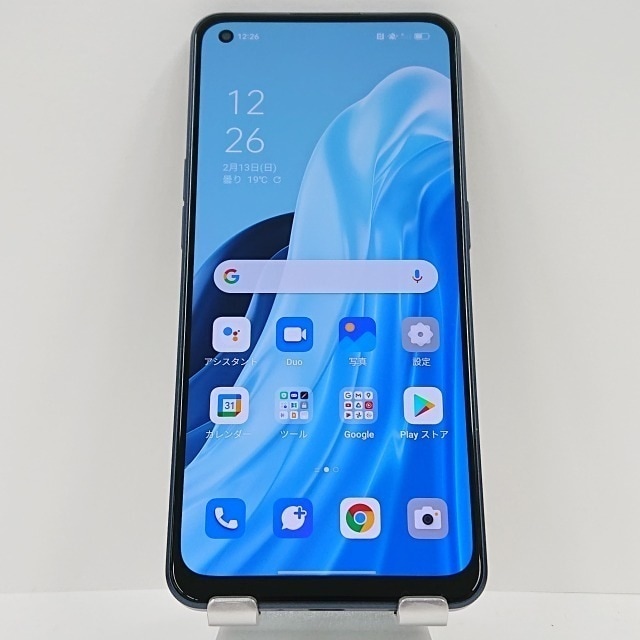 OPPO Reno7 A OPG04 au スターリーブラック 送料無料 本体 c04045