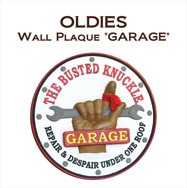 ブリキ看板 エンボスプレート GARAGE DIY