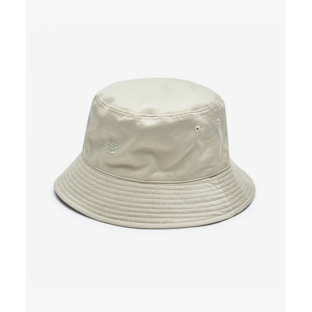 ニューバランス NBGDFS1112/リバーシブルコットンバケットハット (ベージュ)