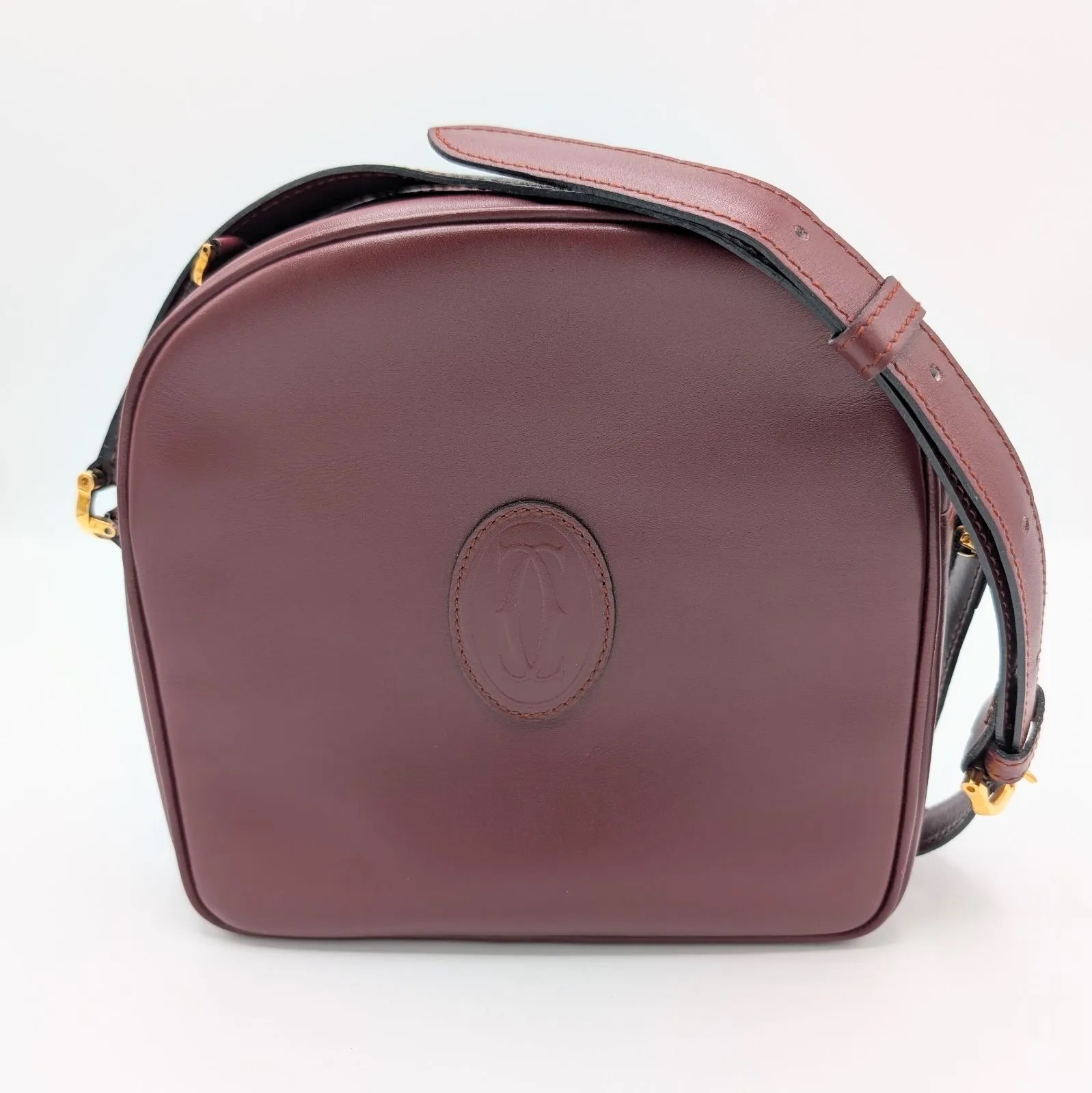 マストライン ヴィンテージ ショルダーバッグ ポシェット ボルドー 21,754円