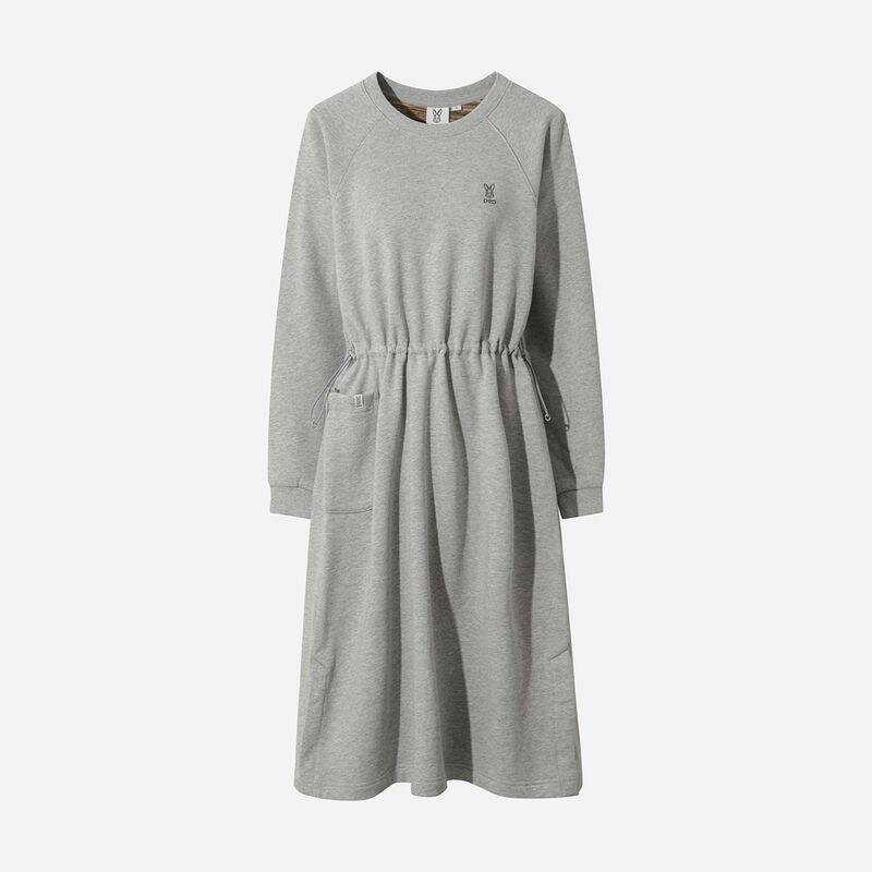 （DOD レディース）トリプルカラーワンピース（MELANGE GREY STANDARD） A5422SOP02MGS 423867