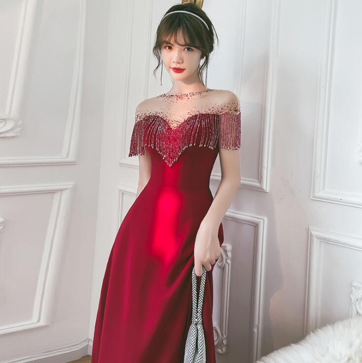 高品質 お呼ばれドレス 花嫁 Aラインドレス ロングドレス ウェディングドレス 大人 マキシ丈ワンピース ロング丈ワンピース パーティドレス お嬢様 大きいサイズ 宴会 同窓会 二次会 結婚式 発表