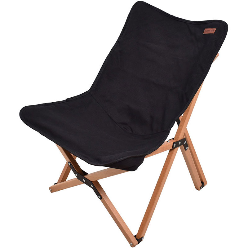 【ロット販売：入り数4】 peace park(ピースパーク) FOLDING WOOD CHAIR SMALL アウトドア イス (pp0402bk) 23,443円
