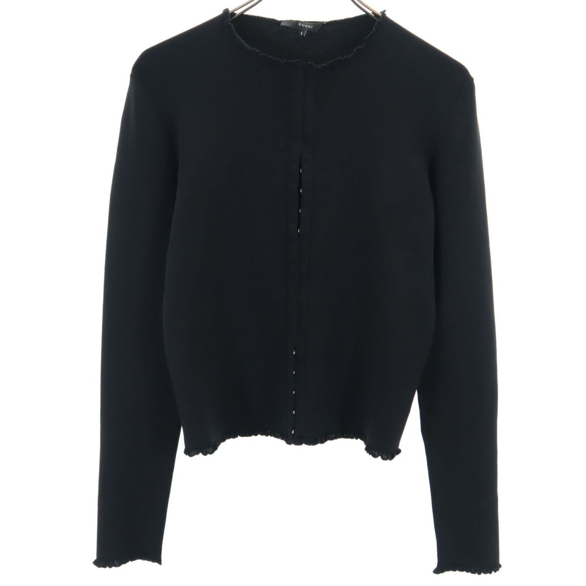 イタリア製 コットンジャケット S ブラック レディース