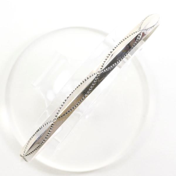 TAHE シルバー バングル 総重量約8.8g 約16.5cm ジュエリー 中古