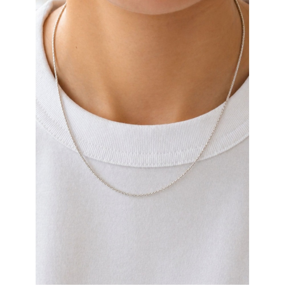 JAKAM. シンプルなチェーンネックレス.02