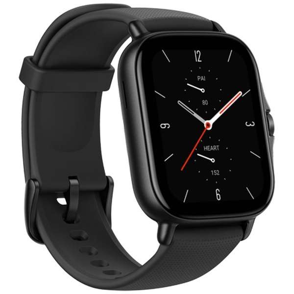 Amazfit GTS 2 ブラック　アマズフィット New　Version 通話機能 健康管理 音楽機能 睡眠モニタリング 最大11日間ロングバッテリー iPhone Android対応