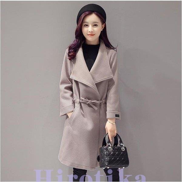 チェスターコート レディース ロング丈 秋冬アウター 無地 ラシャコート レディース ジャケット 通 5,657円