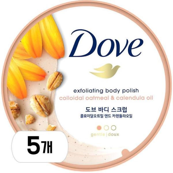 ドブ コロイダルオートミール&カレンデュラオイル スクラブ 5個 6,707円