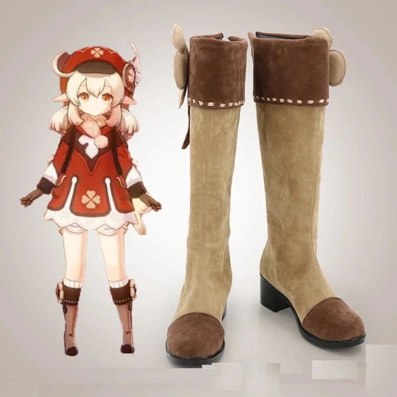 原神げんしんクレーコスプレコスチュームklee靴シューツ変装仮装可愛い期間限定30%