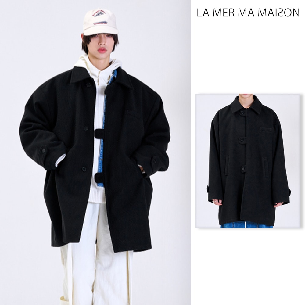 [LA MER MA MAISON] COVER BUTTON COAT