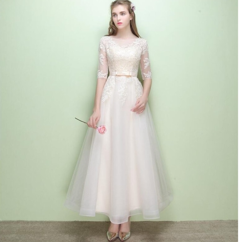 ウエディングドレス ロングドレス カラードレス Aライン Long dress 演奏会 パーディードレス ステージ衣装 オペラ声楽 成人式 花嫁 忘年会 結婚式ドレス ピアノ 大きいサイズ Aライン 6,028円