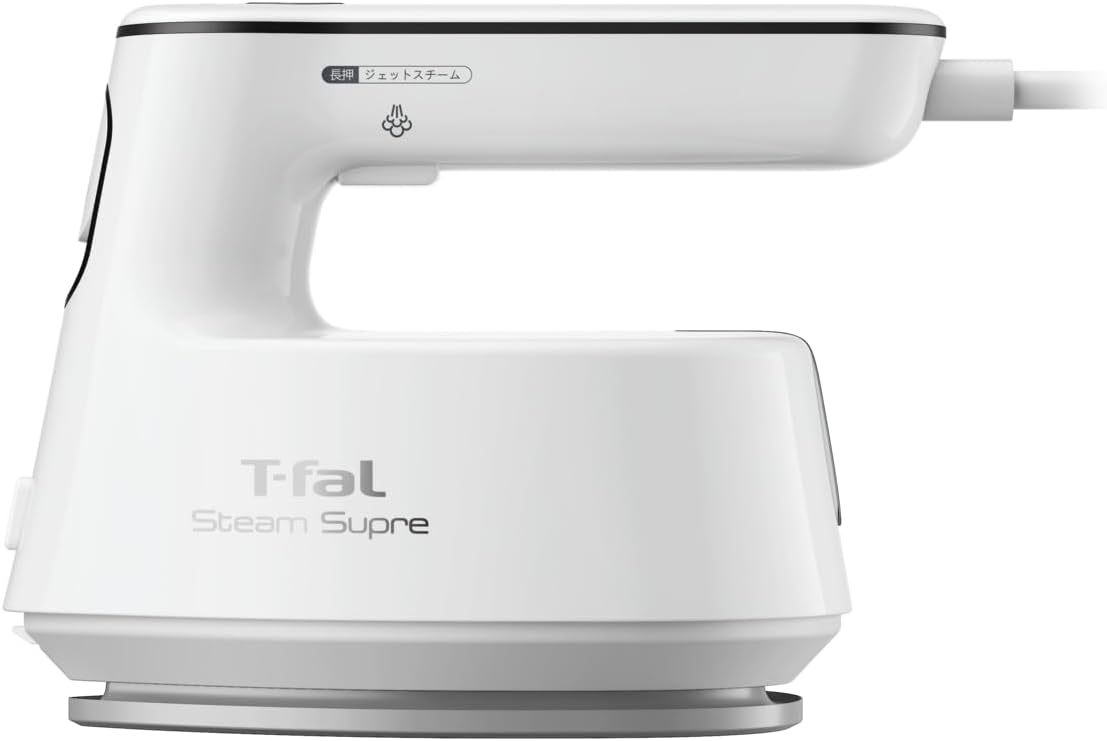 【オンライン限定】ティファール スチームアイロン 衣類スチーマー コンパクト 超軽量 パワフルな2WAY 「スチームシュプレ ブラック」 ハンディアイロン DV4050J0