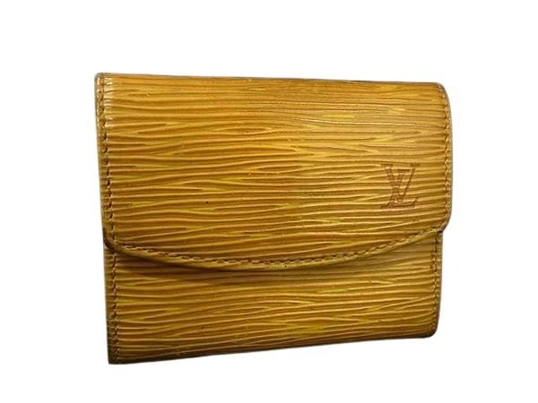 コインケース ポルトモネ サーンプル エピ M63419 タッシリイエロー 小銭入れ ミニ財布 小さい コンパクト 人気 ブランド 高級 プレゼント おしゃれ かわいい【本物保証】