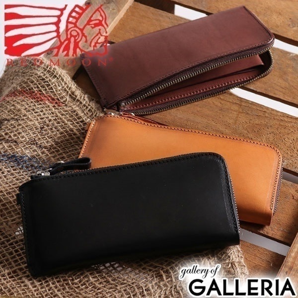 正規取扱店レッドムーン L字ファスナー 長財布 REDMOON 財布 Lジップロングウォレット ウォレット 牛革 本革 小銭入れあり メンズ レザー 革 SLW-MID