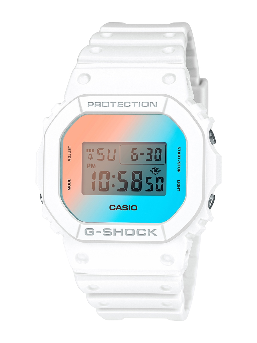 カシオ 【国内正規品】G-SHOCK（ジーショック）　BEACH TIME LAPSE Series クオーツ　メンズタイプ　銀メダル　開心那　心那　パリ　五輪 DW-5600TL-7JF