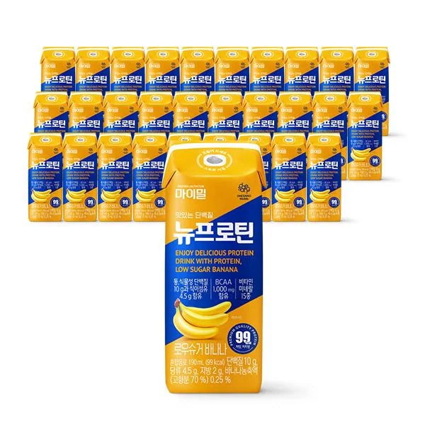 マイミル ニュープロテイン ローシュガー バナナ 마이밀 뉴프로틴 로우슈거 바나나