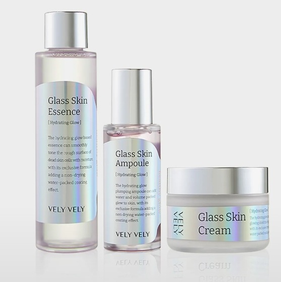グラススキン 3点セット [エッセンス160ml + アンプル40ml + クリーム60ml]