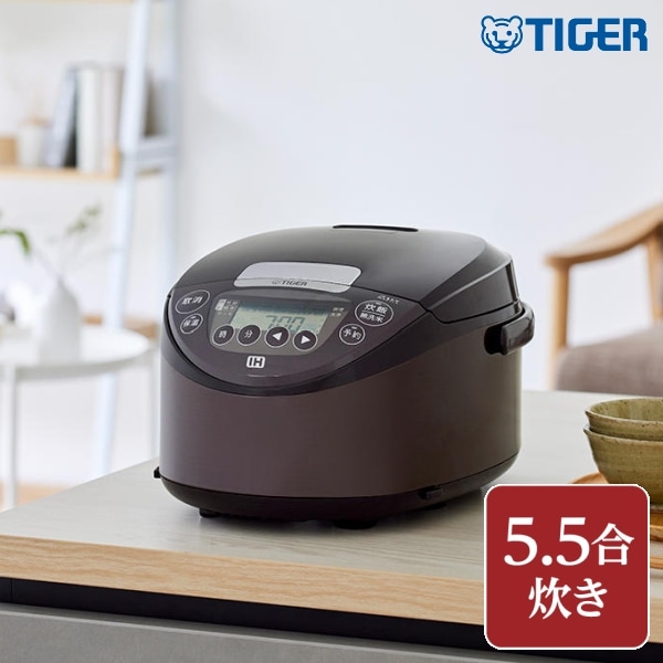 JPW-D100T 炊飯器 5.5合 タイガー IH 炊きたて 炊飯ジャー 高速炊飯 調理メニュー JPW-D100-T 13,172円