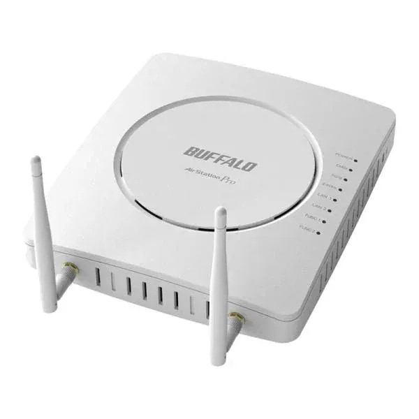 バッファロー デュアルバンド無線LANアクセスポイントWi-Fi6 AirStation Pro WAPM-AX4R ホワイト BUFFALO